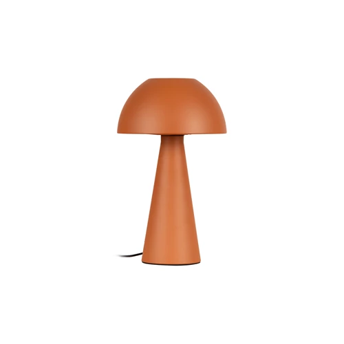 Lucide JORGO - Lámpara de mesa - Ø 20 cm - 1xE27 - Terracota | Essential - apagado